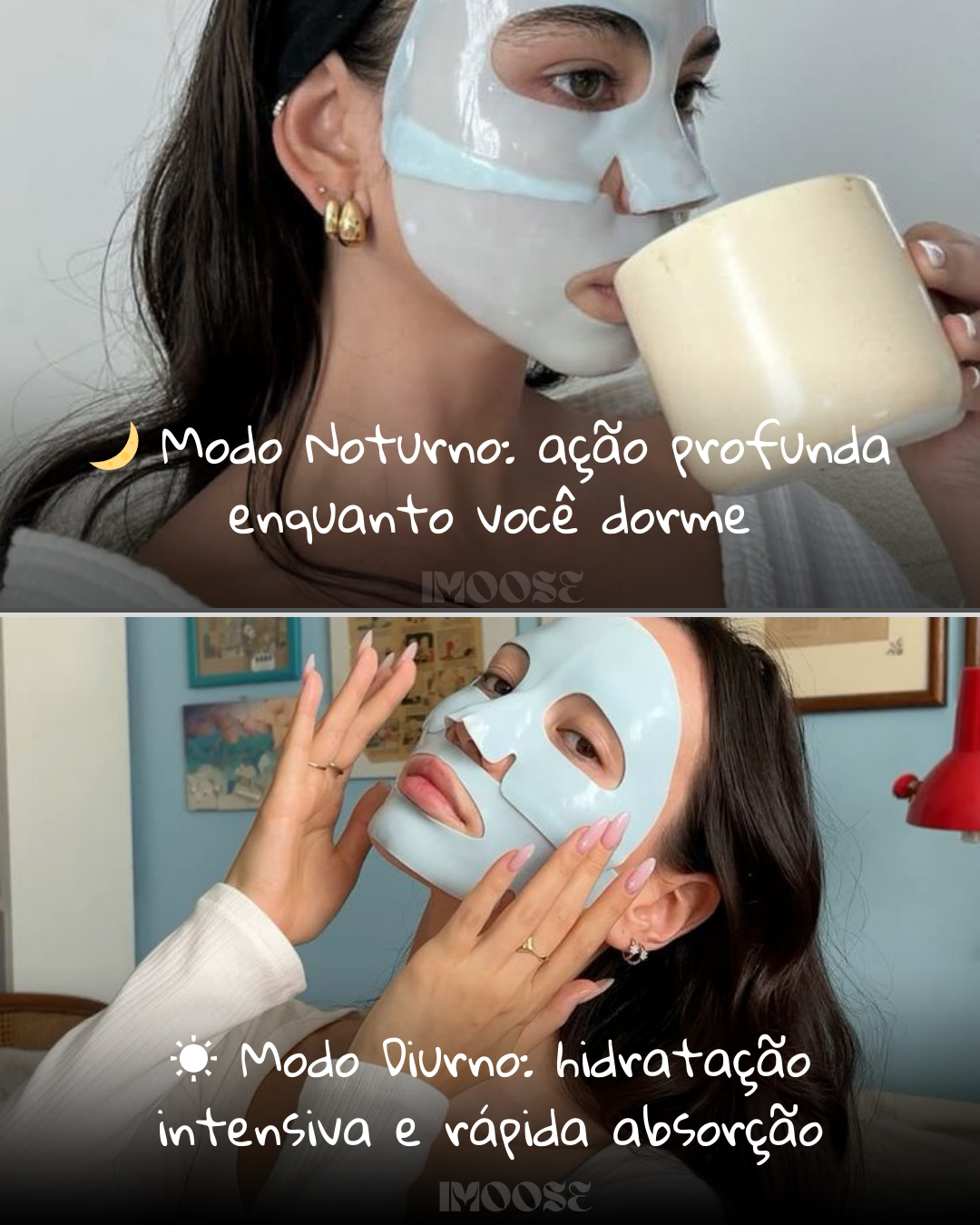 Kit HydraGlow - Máscara Facial de Colágeno para Firmeza e Glow Imediato