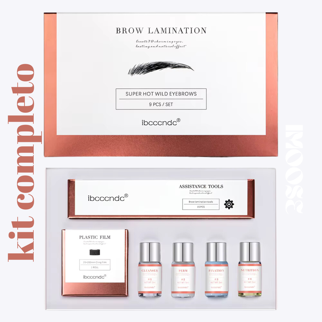 Kit Completo Pro - Brow Lamination em casa