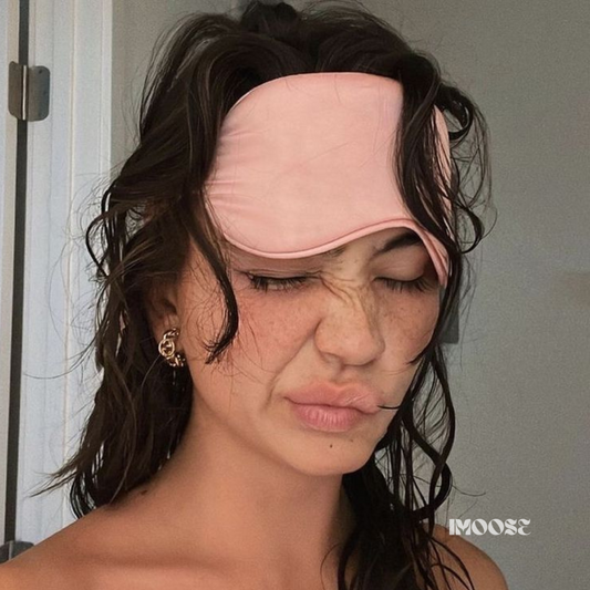 Nuvem de cetim - Máscara de olhos para noites tranquilas